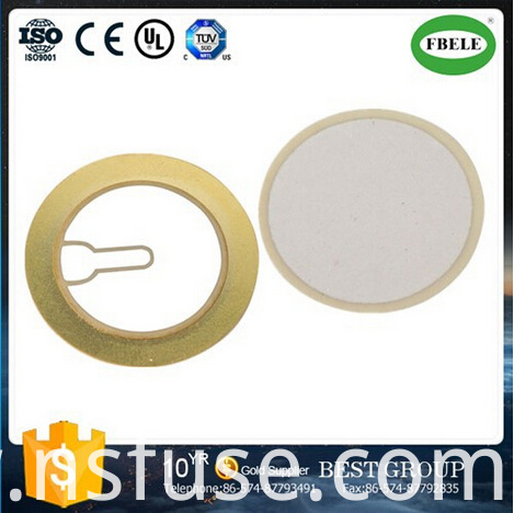 Ft-27t-2.5A1 Chinese Piezo Element Ceramic Piezo Element Piezoelectric Diaphragms (FBELE)